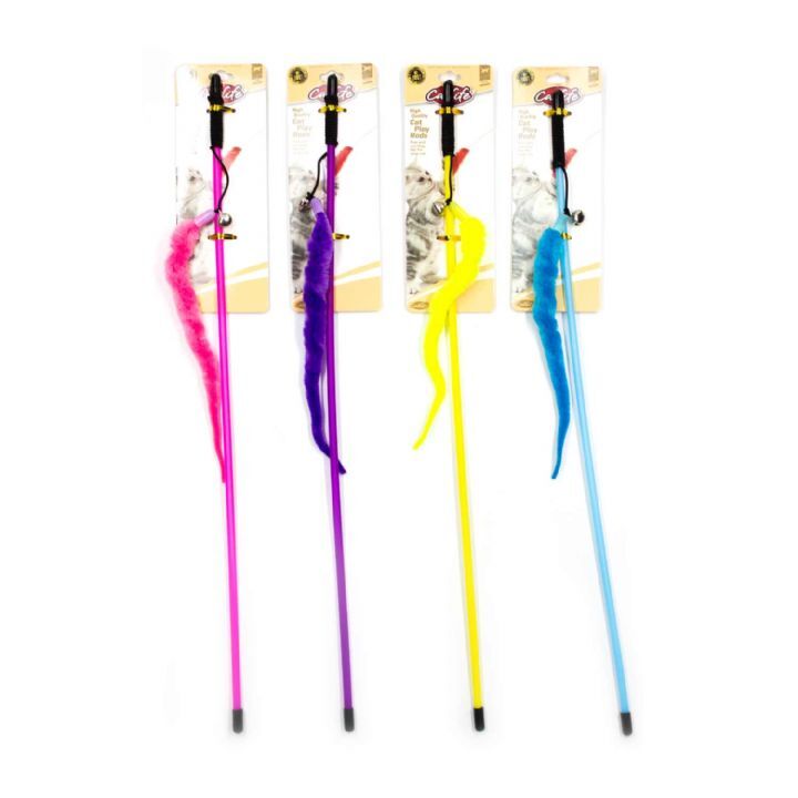 203577-Catlife Kediler İçin Oyuncak Zilli Olta