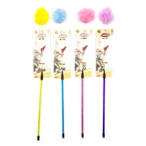 203580-Catlife Kediler İçin Oyuncak Olta Zilli 48Cm
