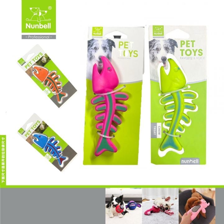  Nunbell Plastik Balık Şekilli Kemik 12Cm