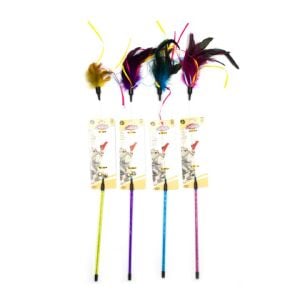 203600-Catlife Kediler İçin Oyuncak Olta Zilli 65Cm