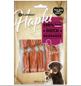 Flamingo Hapki Duck Snack Ördek Sosis Köpek Ödülü 85 Gr 9 lu Skt:08/25