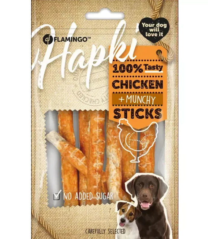 Flamingo Hapki Tavuklu Munchy Süt Çubukları 80gr 20 li skt:10/25