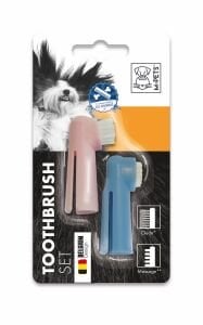 10106799 M-Pets Toothbrush Parmak Diş Fırçası 2Li