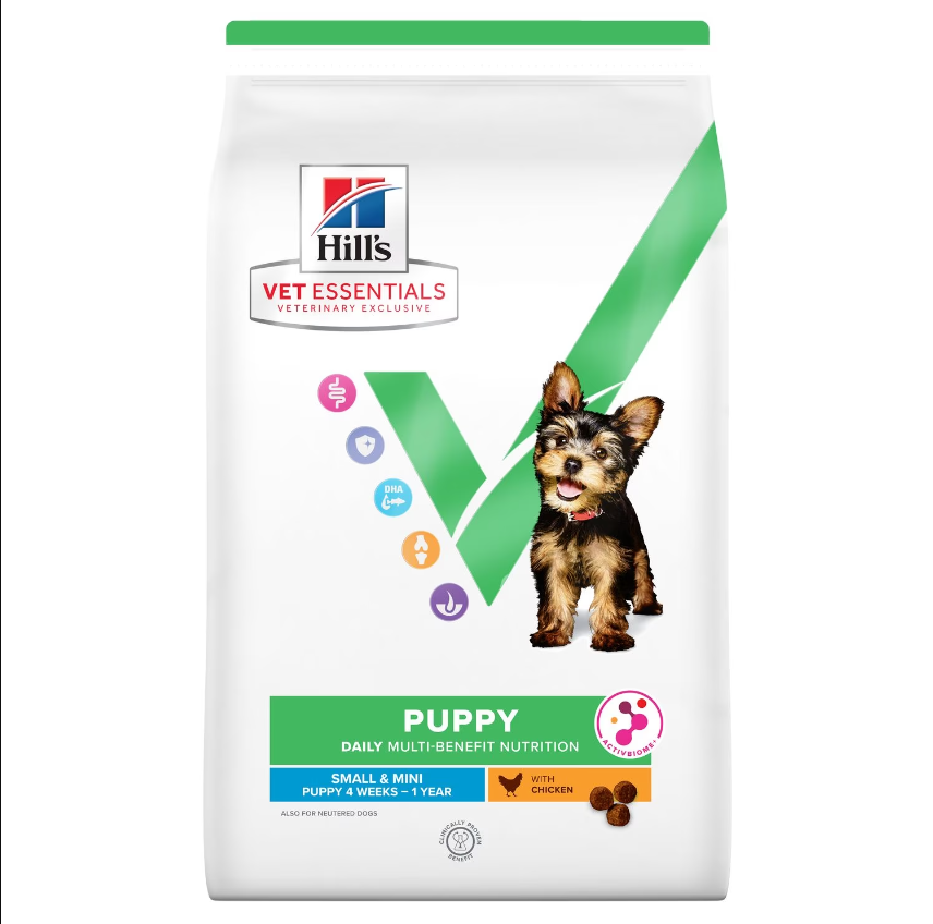Hill's Vetessentials Small & Mini Küçük Irk Yavru Köpek Maması 7 Kg skt:05/27