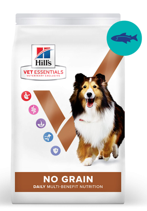Hill's VetEssentials Köpek Tahılsız Yetişkin Orta ton 2kg skt:03/26