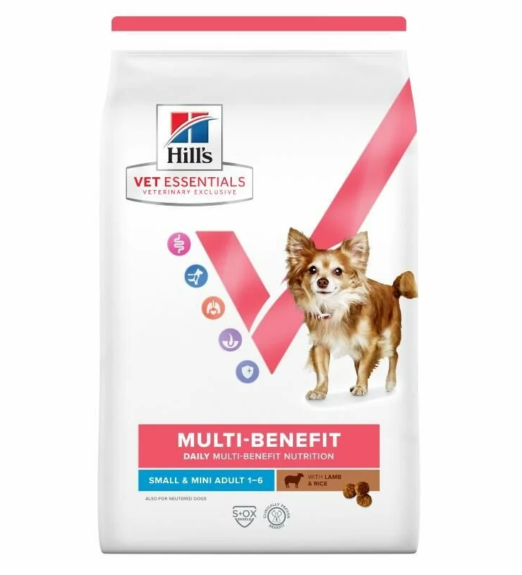 Hills Vet Essentials Adult Small-Mini Kuzulu Pirinçli Köpek Maması 2 Kg skt:03/27