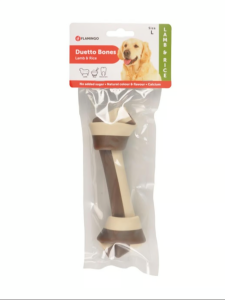 Flamingo Duetto Kemik Kuzulu & Pirinçli Large Köpek Ödülü skt:05/25
