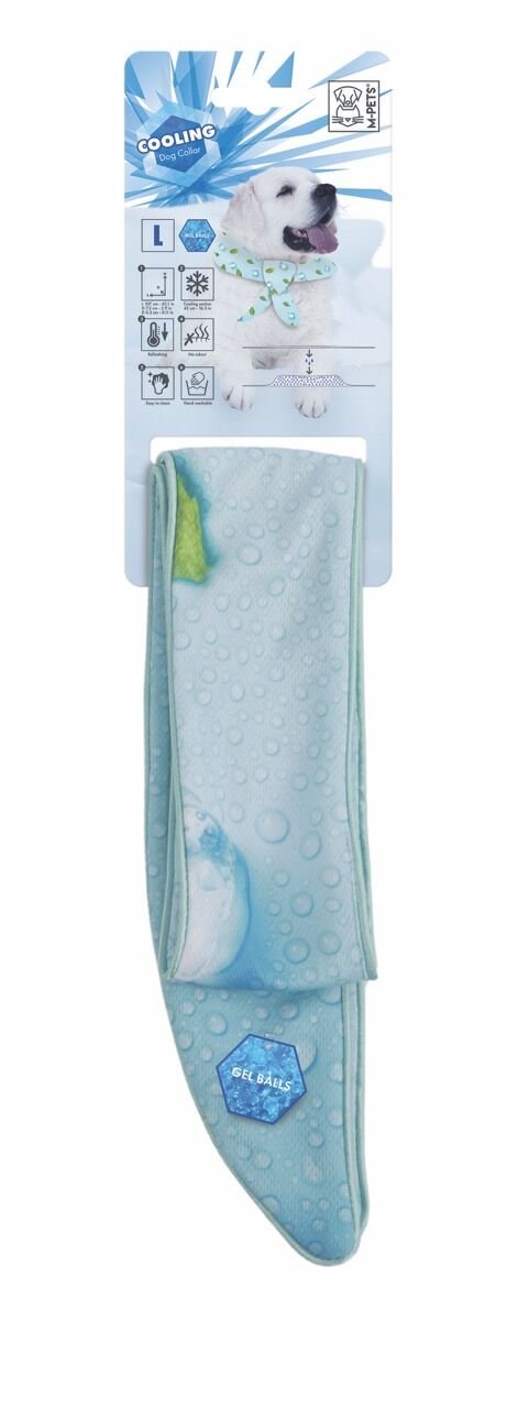 10843399 M-Pets Cooling Serinletici Köpek Yakalığı (L) Blue