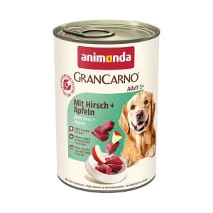 Animonda GranCarno Elmalı Geyikli Yetişkin Köpek Konservesi 400 Gr Skt:02/28